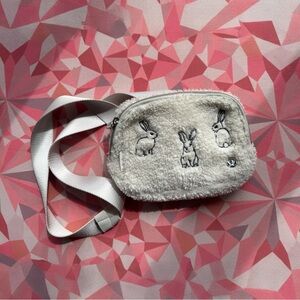 Lululemon Everywhere Belt Bag New Year 1L Fleece Lunar Rabbit Plush Embroidery